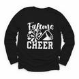 Women's Cheer Falcons Back To School Spirit Youth Long Sleeve Tee Women's Cheer Falcons Back To School Spirit Youth Long Sleeve Tee