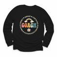 Women's Coach Appreciation Week Back To School Youth Long Sleeve Tee