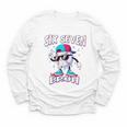 67 Meme Six Seven Baseball Ice Cream Drip Girls Boys Premium Tri-Blend Youth Long Sleeve Tee
