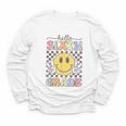 6th Grade Team Back To School Hello Sixth Grade Smile Face Youth Long Sleeve Tee 6th Grade Team Back To School Hello Sixth Grade Smile Face Youth Long Sleeve Tee