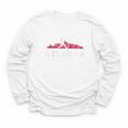 Atlanta Baseball Vintage Player Minimalist Skyline Retro Youth Long Sleeve Tee Atlanta Baseball Vintage Player Minimalist Skyline Retro Youth Long Sleeve Tee