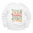 Back To School Nurse It's Me Hi I'm The School Nurse Youth Long Sleeve Tee Back To School Nurse It's Me Hi I'm The School Nurse Youth Long Sleeve Tee