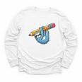 Back To School Seventh Grade Sloth Hanging Out In 7th Grade Performance Youth Long Sleeve Tee Back To School Seventh Grade Sloth Hanging Out In 7th Grade Performance Youth Long Sleeve Tee