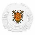 Baseball Drip Ice Cream Dripping Blaze Hunter Orange Camo Youth Long Sleeve Tee Baseball Drip Ice Cream Dripping Blaze Hunter Orange Camo Youth Long Sleeve Tee