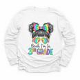 Bruh I'm In Third 3rd Grade Tie Dye Girl Back To School Tee Youth Long Sleeve Tee