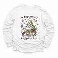 Bug Lover Insect Back To School A Bug Ate My Lesson Plan Youth Long Sleeve Tee