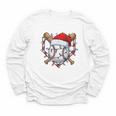 Christmas Baseball Santa Hat For Baseball Players Fans Youth Long Sleeve Tee Christmas Baseball Santa Hat For Baseball Players Fans Youth Long Sleeve Tee