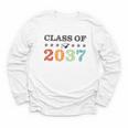 Class Of 2037 Grow With Me Back To School Graduation Youth Long Sleeve Tee