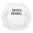 Coffee And Baseball Youth Long Sleeve Tee Coffee And Baseball Youth Long Sleeve Tee