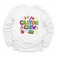 Crayon Crew Cute Back To School Youth Long Sleeve Tee