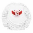 Cute Baseball &Cupid Wings Happy Valentines Boys Men Youth Long Sleeve Tee