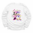 Disney Minnie & Daisy Back To School Best Friends BFFs Youth Long Sleeve Tee Disney Minnie & Daisy Back To School Best Friends BFFs Youth Long Sleeve Tee