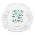 Don’t Hear What I Didn’t Say Autism Awareness Valentine Raglan Baseball Tee Youth Long Sleeve Tee