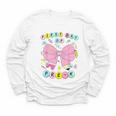 First Day Of Pre-K Girls Coquette Bow Back To School Kids Youth Long Sleeve Tee First Day Of Pre-K Girls Coquette Bow Back To School Kids Youth Long Sleeve Tee