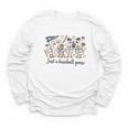 Game Day Just A Baseball Goose Cute Duck Team Sports Youth Long Sleeve Tee