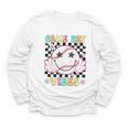 Game Day Vibes Softball Baseball Groovy Game Day Girls Women Youth Long Sleeve Tee Game Day Vibes Softball Baseball Groovy Game Day Girls Women Youth Long Sleeve Tee