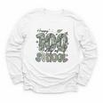 Happy 100th Day Of School Baseball Camo Boys Kids Toddler Youth Long Sleeve Tee