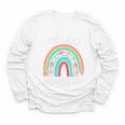 Hello Nursery Pencil Rainbow Back To School Boys Girls Premium Tri-Blend Youth Long Sleeve Tee