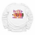 Hello Third Grade Back To School Pencil Tie Dye 3rd Grade Performance Youth Long Sleeve Tee Hello Third Grade Back To School Pencil Tie Dye 3rd Grade Performance Youth Long Sleeve Tee