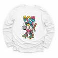 Ice Cream Drip Baseball Party 100 Days Of School Teacher Youth Long Sleeve Tee Ice Cream Drip Baseball Party 100 Days Of School Teacher Youth Long Sleeve Tee