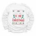 I’Ll Be Home For Christmas Baseball Ugly Sweater Art Youth Long Sleeve Tee I’Ll Be Home For Christmas Baseball Ugly Sweater Art Youth Long Sleeve Tee