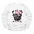 I'm Head Heffa Just Ask Me Bossy Highland Cow Baseball Cap Youth Long Sleeve Tee I'm Head Heffa Just Ask Me Bossy Highland Cow Baseball Cap Youth Long Sleeve Tee