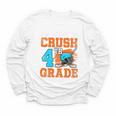 I'm Ready To Crush 4th Grade Hockey Kids Back To School Premium Tri-Blend Youth Long Sleeve Tee I'm Ready To Crush 4th Grade Hockey Kids Back To School Premium Tri-Blend Youth Long Sleeve Tee