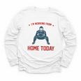 I'm Working From Home Today Baseball Lover Men Women Youth Long Sleeve Tee I'm Working From Home Today Baseball Lover Men Women Youth Long Sleeve Tee