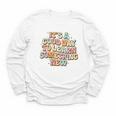 It's A Good Day To Learn Something New Retro Back To School Premium Tri-Blend Youth Long Sleeve Tee
