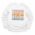 Librarian Retro Find Me At The Library Back To School Youth Long Sleeve Tee Librarian Retro Find Me At The Library Back To School Youth Long Sleeve Tee