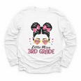 Little Miss 3rd Grade Messy Bun Back To School Youth Long Sleeve Tee Little Miss 3rd Grade Messy Bun Back To School Youth Long Sleeve Tee