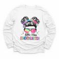 Little Miss Kindergarten Girls Kids Back To School Kinder Youth Long Sleeve Tee