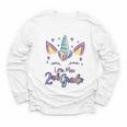 Little Miss Second Grade 2025 2nd Grade Back To School Youth Long Sleeve Tee