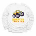 Monster Truck Jam School Bus Yellow Back To School Toddlers Youth Long Sleeve Tee Monster Truck Jam School Bus Yellow Back To School Toddlers Youth Long Sleeve Tee