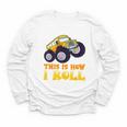 Monster Truck School Bus This Is How I Roll Back To School Youth Long Sleeve Tee Monster Truck School Bus This Is How I Roll Back To School Youth Long Sleeve Tee