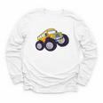 Monster Truck School Bus Yellow Back To School Kids Toddler Youth Long Sleeve Tee Monster Truck School Bus Yellow Back To School Kids Toddler Youth Long Sleeve Tee
