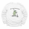 Off To Teach Fourth Grade Froggy Cute Frog Back To School Youth Long Sleeve Tee Off To Teach Fourth Grade Froggy Cute Frog Back To School Youth Long Sleeve Tee