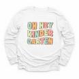Oh Hey Kindergarten Cute Groovy Back To School Kindergarten Youth Long Sleeve Tee Oh Hey Kindergarten Cute Groovy Back To School Kindergarten Youth Long Sleeve Tee