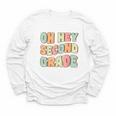 Oh Hey Second Grade Cute Groovy Back To School 2nd Grade Youth Long Sleeve Tee Oh Hey Second Grade Cute Groovy Back To School 2nd Grade Youth Long Sleeve Tee