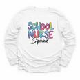 School Nurse Squad Tie Dye Back To School Appreciation Youth Long Sleeve Tee School Nurse Squad Tie Dye Back To School Appreciation Youth Long Sleeve Tee