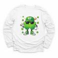 Shamrocks Playing Baseball St Patricks Day 6 7 Meme Men Boys Youth Long Sleeve Tee