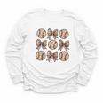 Soccer Bow Game Day Baseball Coquette Bow Women Girls Youth Long Sleeve Tee Soccer Bow Game Day Baseball Coquette Bow Women Girls Youth Long Sleeve Tee