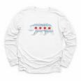 Sweet Vintage Retro Chicago City Flag Bear Print Raglan Baseball Tee Youth Long Sleeve Tee