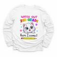 Watch Out 2nd Grade Here I Come Girls Cat Back To School Youth Long Sleeve Tee Watch Out 2nd Grade Here I Come Girls Cat Back To School Youth Long Sleeve Tee