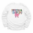 Women Occupational Therapy OT Pencil Bow Back To School COTA Youth Long Sleeve Tee