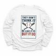They Don’t Think It Be Like It Is But It Do Baseball Youth Long Sleeve Tee They Don’t Think It Be Like It Is But It Do Baseball Youth Long Sleeve Tee
