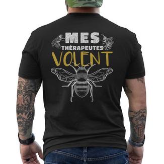 Abeille Drôle Disant Apiculteur T-shirt imprimé au dos - Cadeauxyz