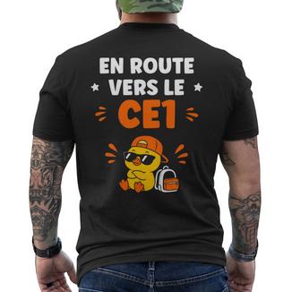 Enfant Humour École Élève Primaire En Routeers Le Ce1 T-shirt imprimé au dos - Cadeauxyz