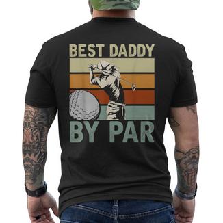 Loisirs Fête Des Pères Drôle Papa Golfeur Retro Golf T-shirt imprimé au dos - Cadeauxyz