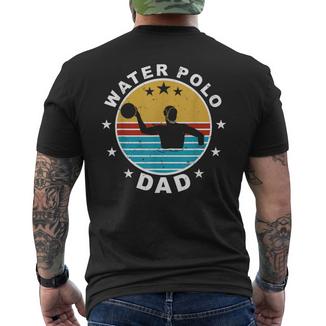 Pallanuotista Papà Acqua Pallanuoto Giocatore Di Pallanuoto T-shirt da uomo con stampa posteriore - Novitaregali